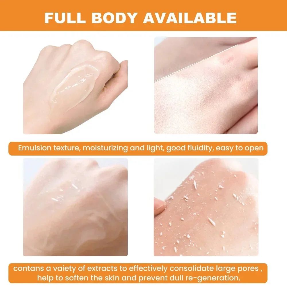GMEELAN ORANGE EXFOLIATING GEL AND LAZY CREAM ( IMPORTED FROM SOUTH KOREA kr ) | BUY 1 GET 1 FREE | ⭐️⭐️⭐️⭐️ 4.9/5 Reviews