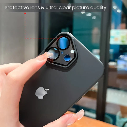 iPhone All Luxury Matte With Logo iPhone Case | Buy 1 Get 1 Free | ⭐️⭐️⭐️⭐️ 4.9/5 Reviews