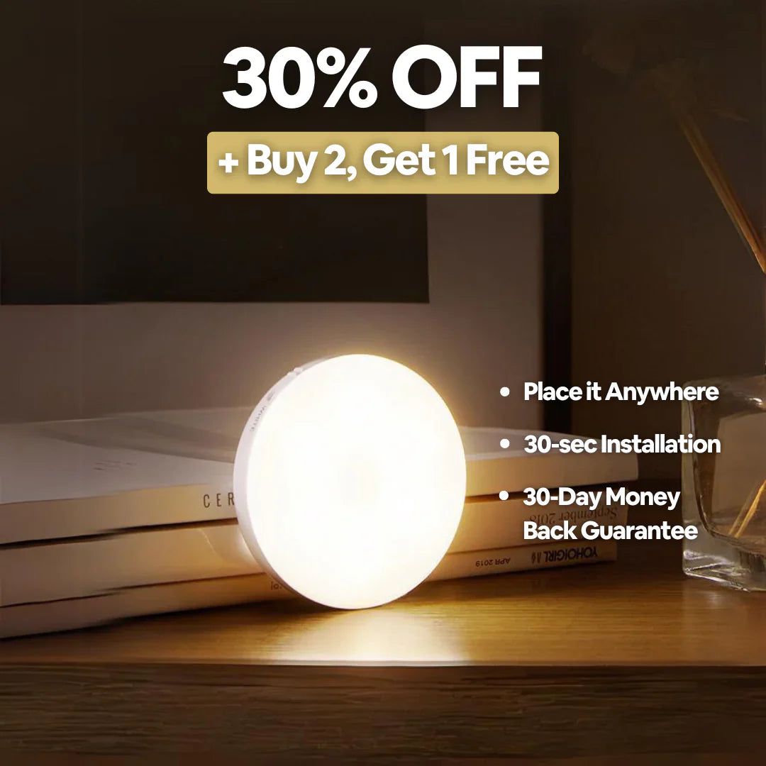 Vital® Motion Sensor Lights for Home ( Pack of 6 ) with 1 year warranty