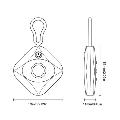 Hidden Camera Detector With Keychain