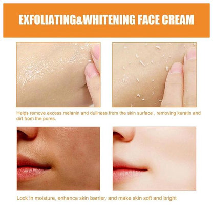 GMEELAN ORANGE EXFOLIATING GEL AND LAZY CREAM ( IMPORTED FROM SOUTH KOREA kr ) | BUY 1 GET 1 FREE | ⭐️⭐️⭐️⭐️ 4.9/5 Reviews