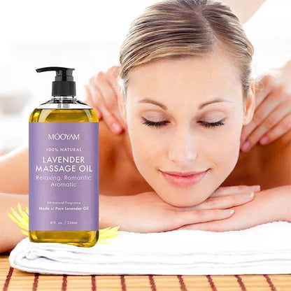 Lavender Infused Massage Oil – 100% Organic, Ideal for Sensual Body Care | BUY 1 GET 1 FREE |⭐️⭐️⭐️⭐️ 4.9/5 Reviews