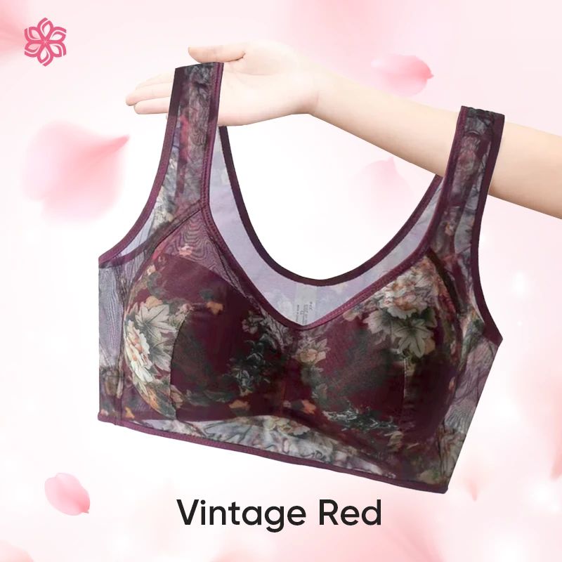 ElleBloom - Ice Silk Lace Everyday Cooling Comfort Bra-  BUY 1 GET 1 FREE | ⭐️⭐️⭐️⭐️ 4.9/5 Reviews