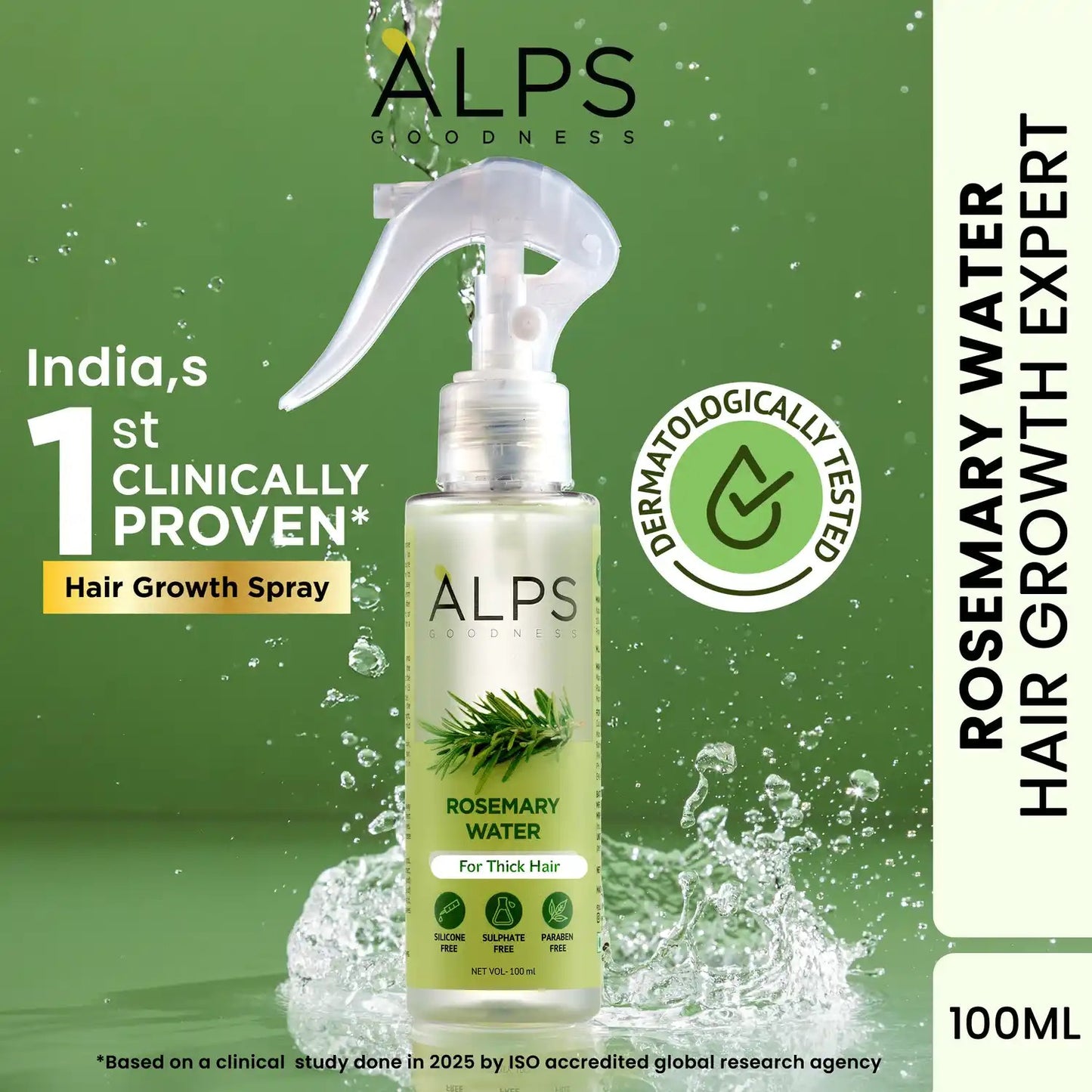 Rosemary Water (100ml) | BUY 1 GET 1 FREE | ⭐️⭐️⭐️⭐️ 4.9/5 Reviews| Rosemary water for hair | Hair Spray for Regrowth | Hair Growth Expert | Hair Growth Serum | Viral Rinse | Bestselling Spray